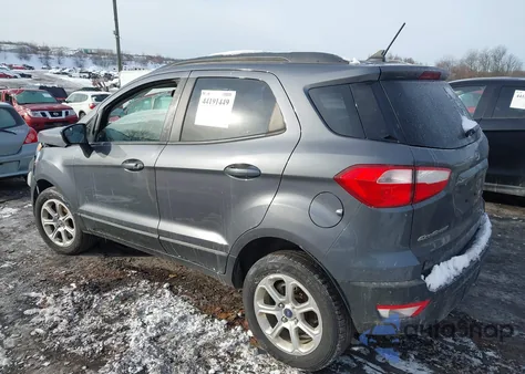 2019 Ford Ecosport Se from USA, damaged, VIN MAJ6S3GL4KC294323